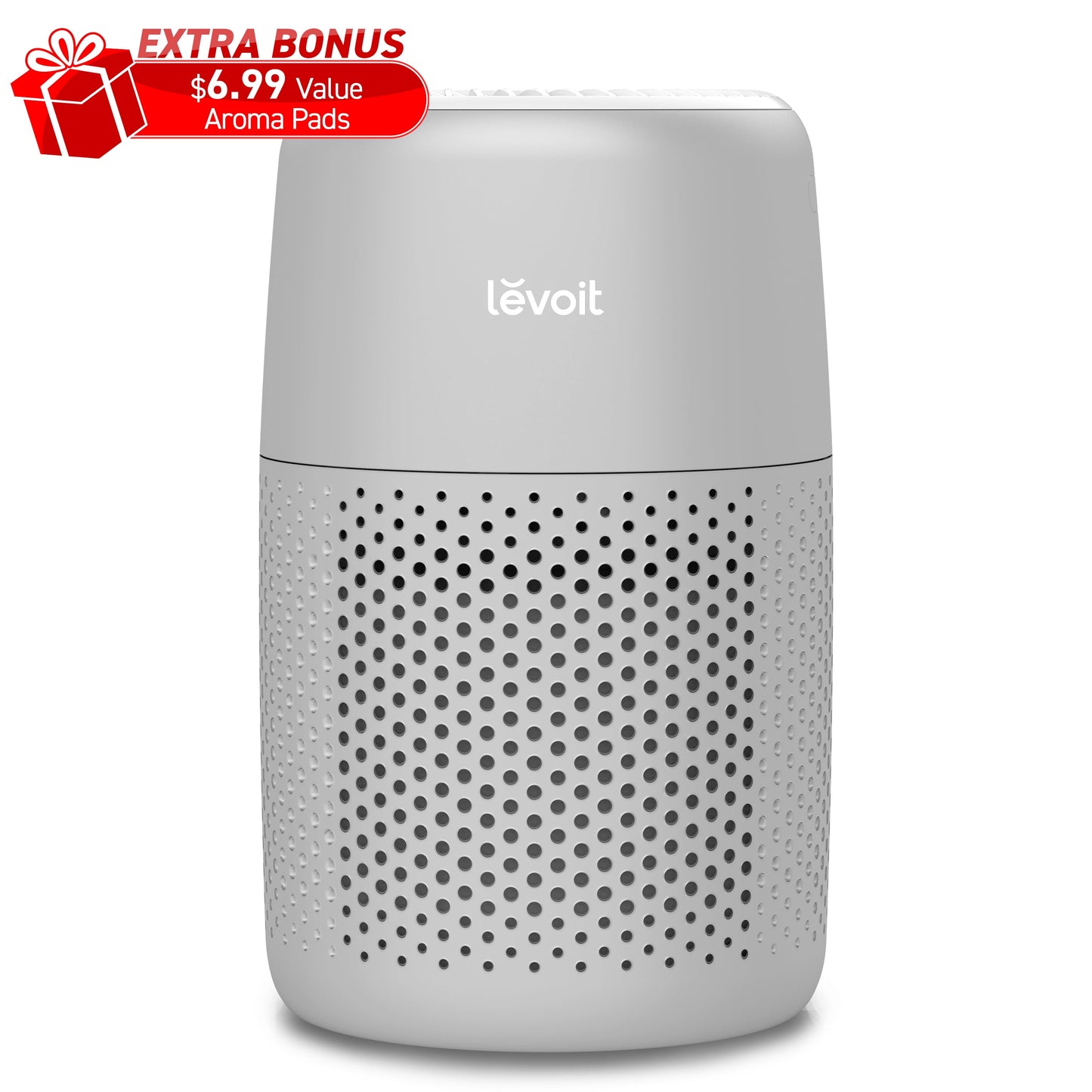 Core Mini Air Purifier with Aromatherapy Function for Bedroom and Office (178 Sq. Ft), Gray