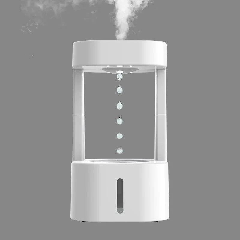Anti Gravity Humidifier with Optical Illusion Cool Mist Diffuser