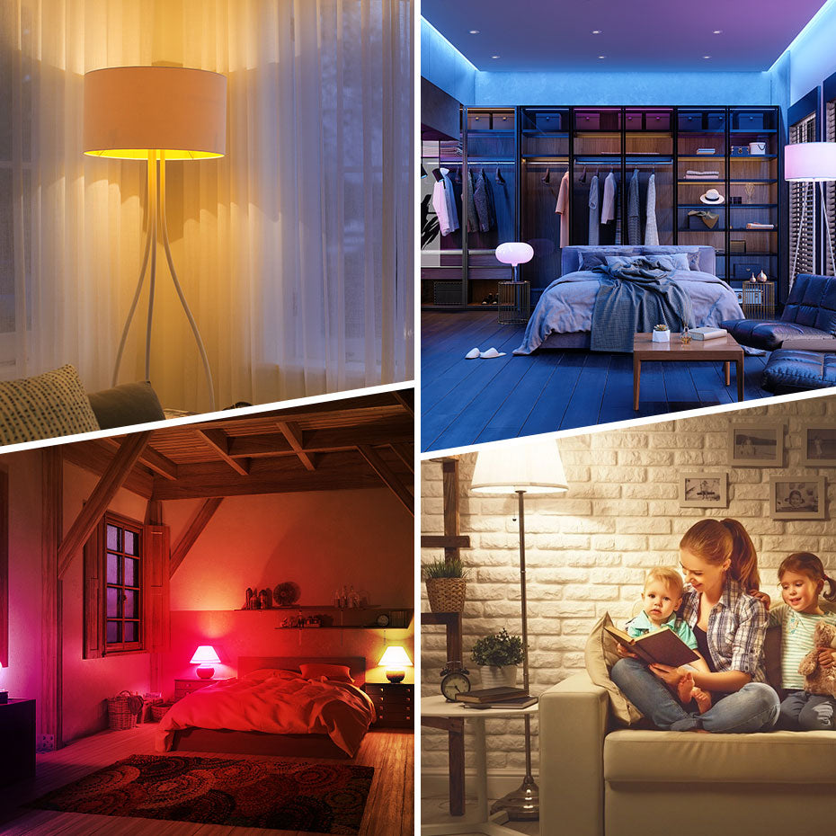 Explosive Wifi Smart Bulb Color Tone Voice Control Bulb