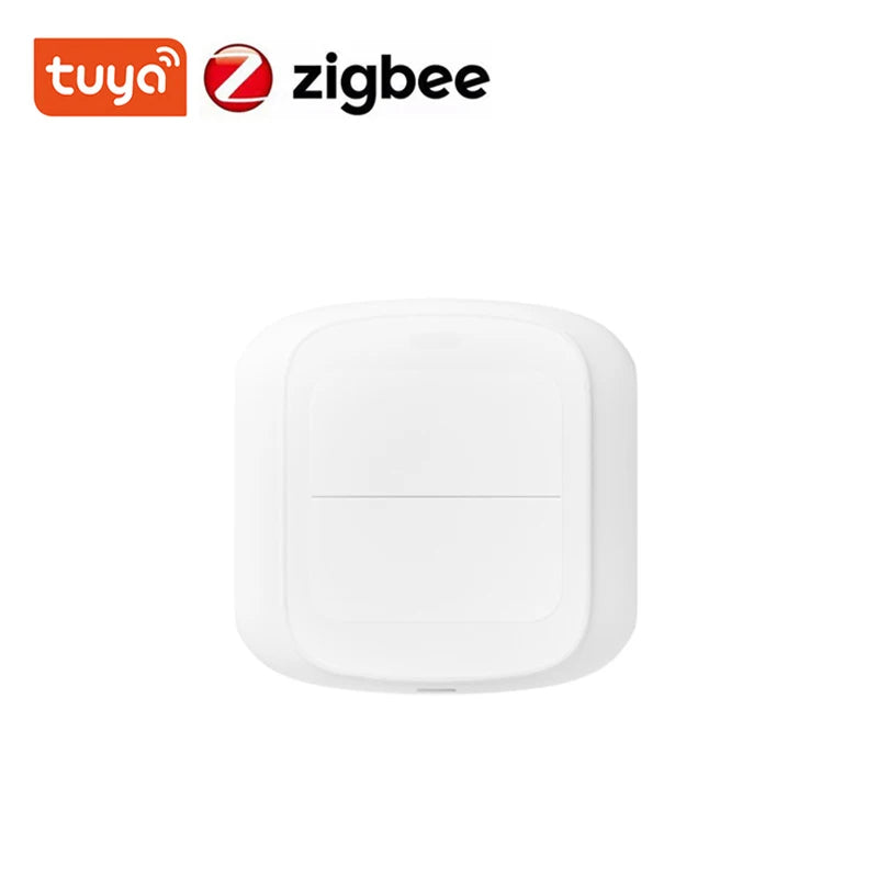 Tuya Wifi Zigbee Smart Scene Wireless Switch Push Button Controller Automation Scenario 2 Gang Smart Home Gadgets Smart Control