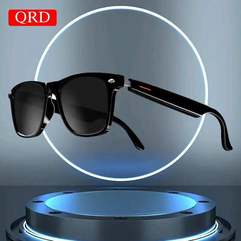 E13 Anti-Blue Light Smart Glasses, Touch Control Multi-Functional Smart Glasses, Portable Stereo Sound Effect Glasses Headset for Men & Women