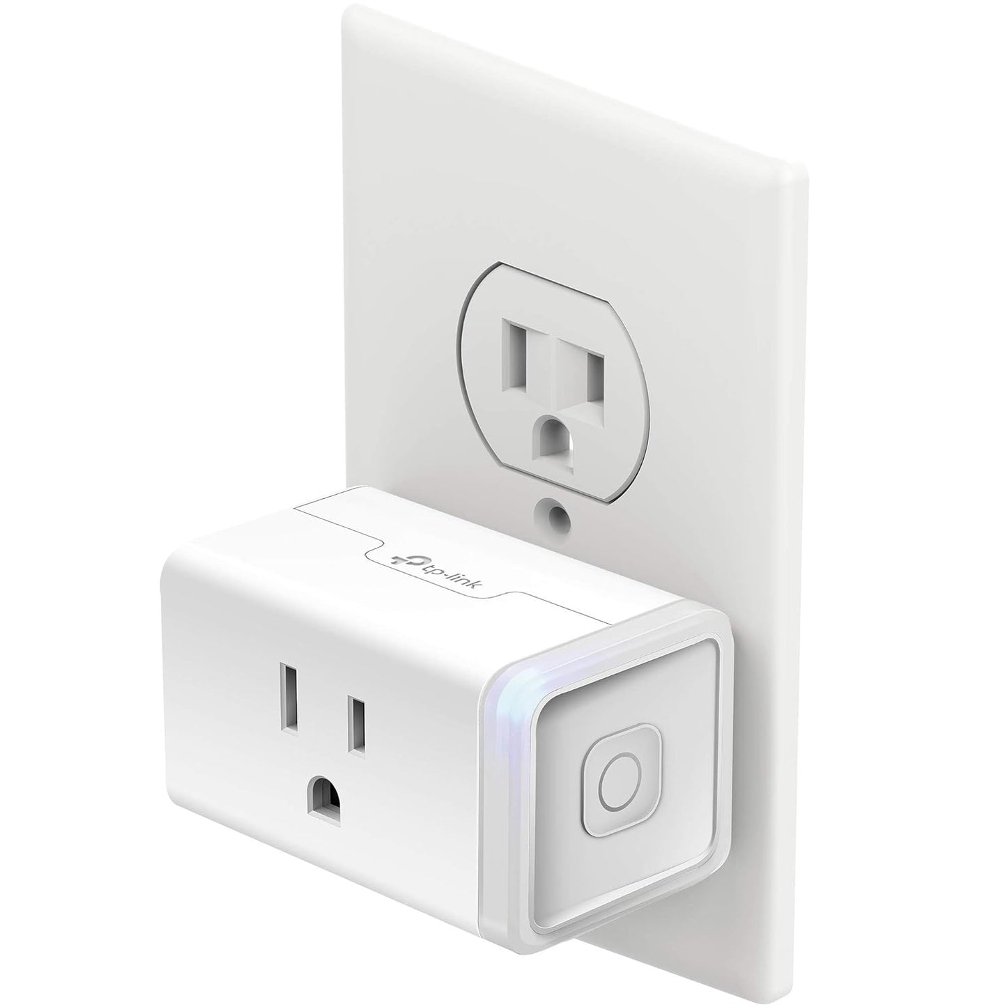 Plug Mini with Energy Monitoring, Smart Home Wi-Fi Outlet Works with Alexa, Google Home & IFTTT, Wi-Fi Simple Setup, No Hub Required (KP115), White