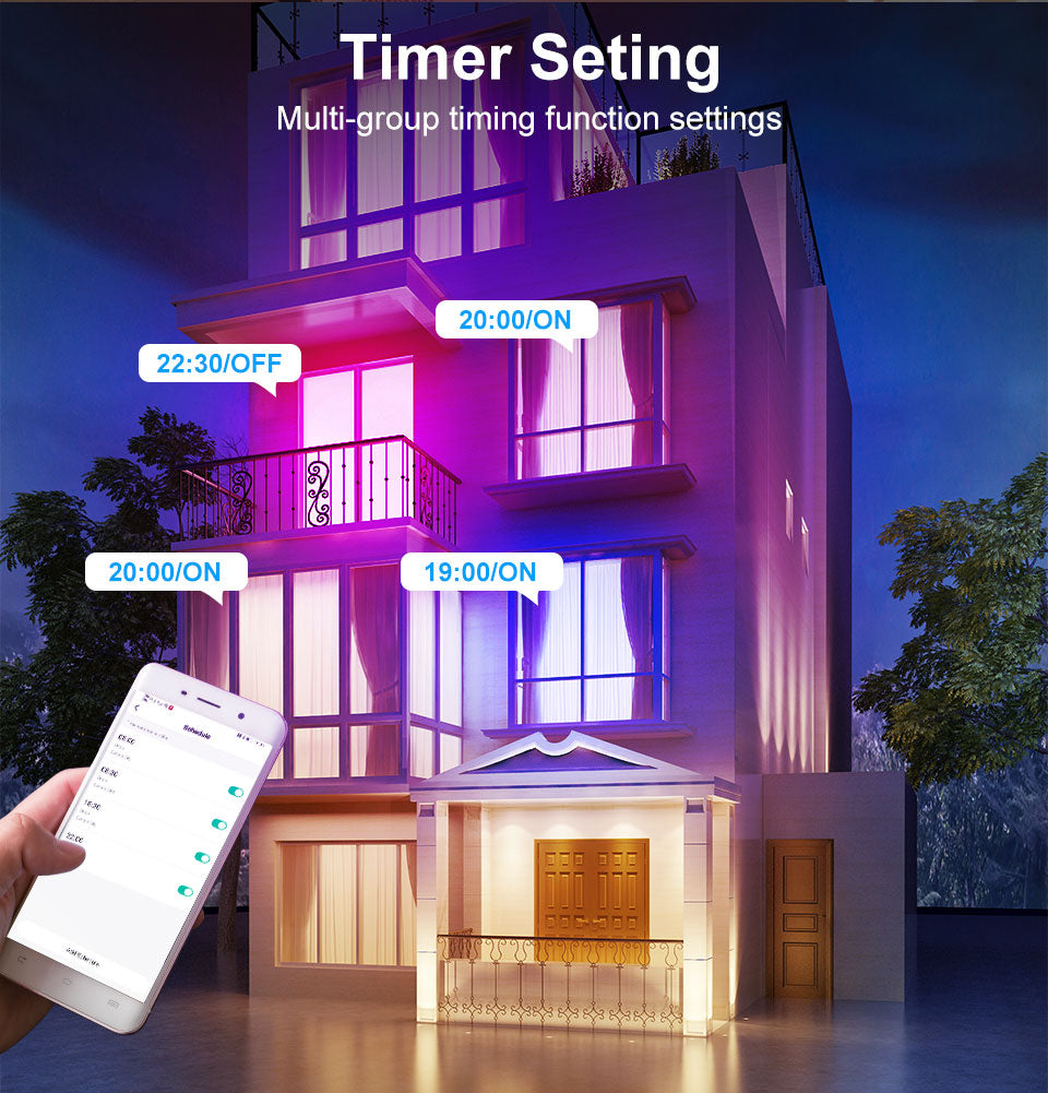 Explosive Wifi Smart Bulb Color Tone Voice Control Bulb