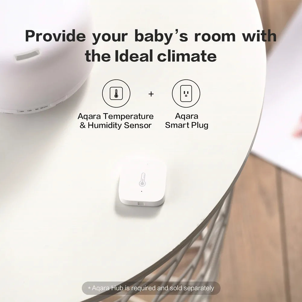 Original Temperature Humidity Air Pressure Environment Sensor Zigbee Smart Home for Xiaomi Mi Home Homekit APP