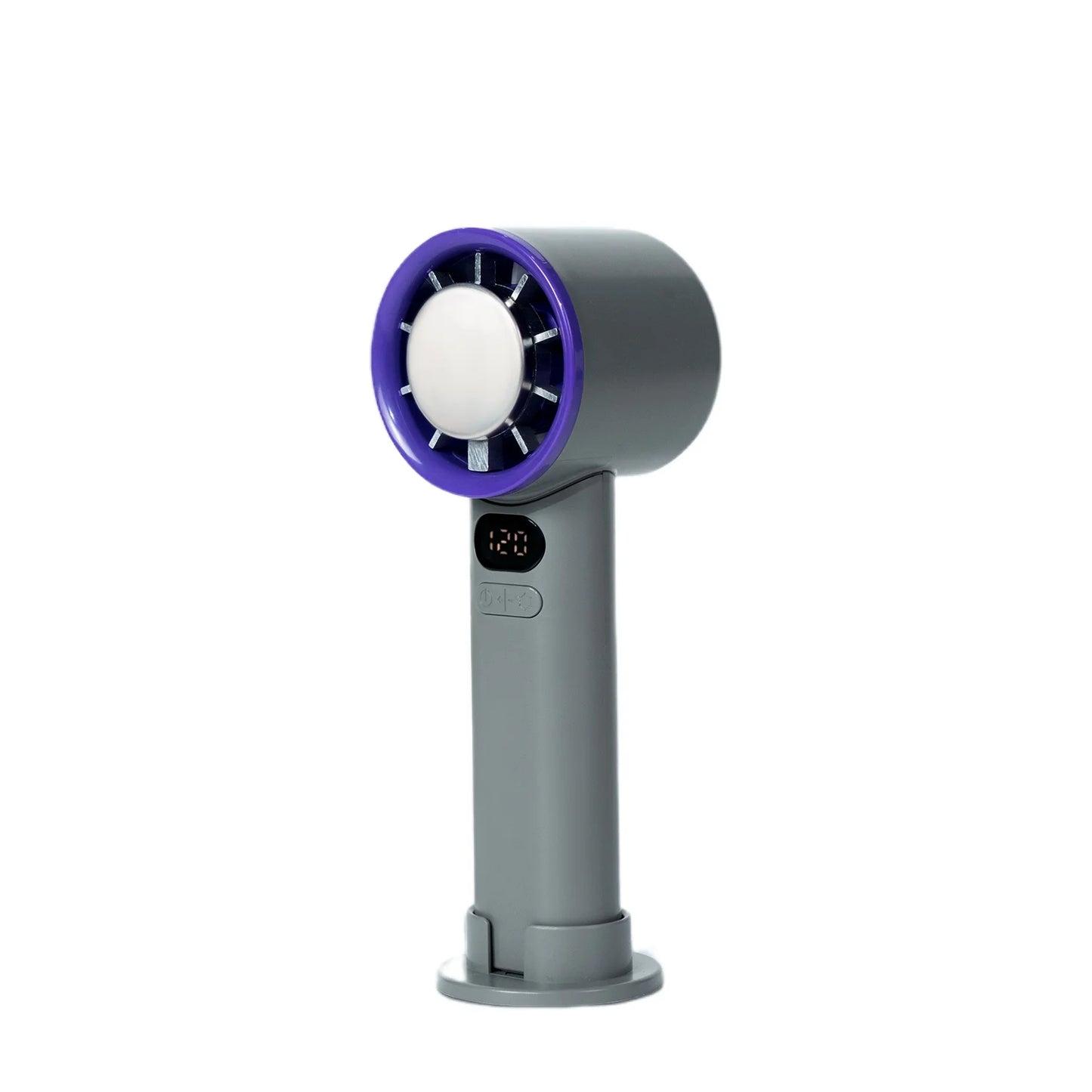 Portable Fan 120-Speed Digital Display Ice Cooling Tech Stylish Semiconductor Condensation Mini Personal Fan for Home, Office