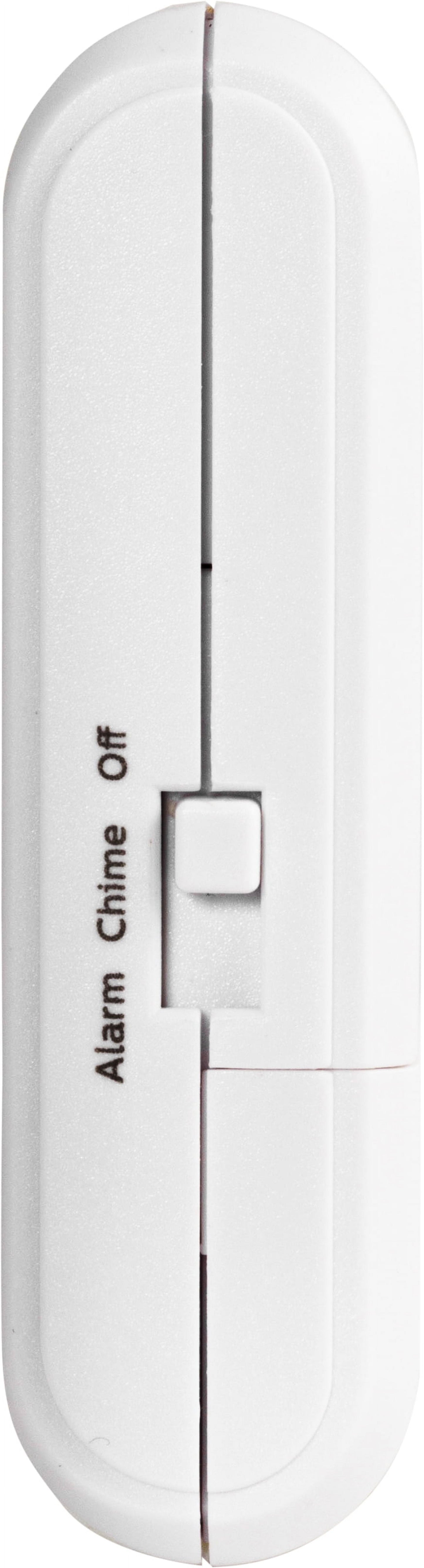Personal Security Window and Door Alarm, 4-Pack, White