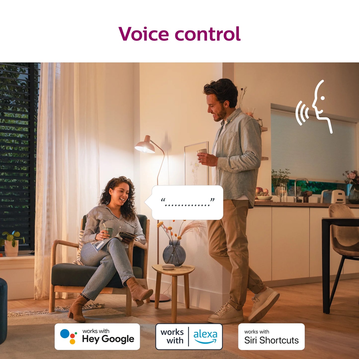 Smart Wi-Fi Connected LED 60-Watt A19 Light Bulb, Frosted Color & Tunable White, Dimmable, E26 Medium Base (2-Pack)