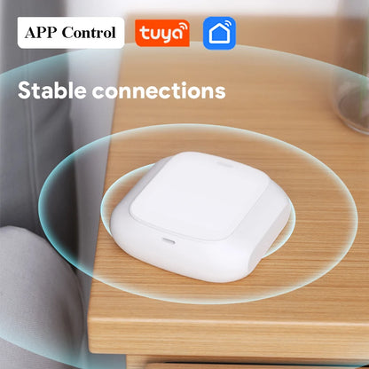 Tuya Wifi Zigbee Smart Scene Wireless Switch Push Button Controller Automation Scenario 2 Gang Smart Home Gadgets Smart Control