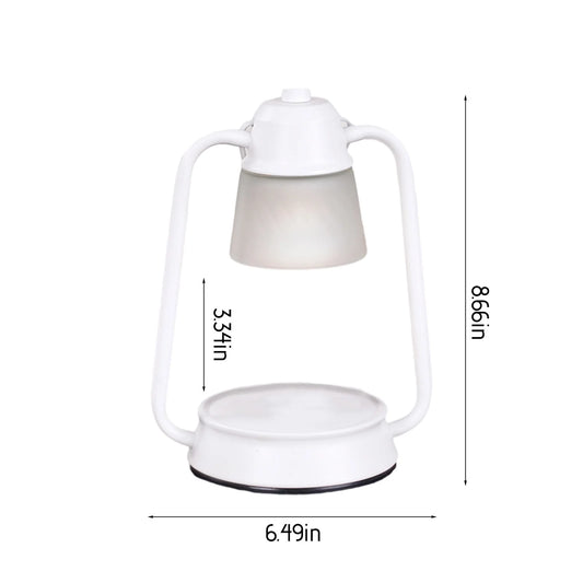 Candle Warmer Lamp Metal Dimmable Melting Candles with Timer Vintage Scented Heat Melting Candle Lamps Tabletop Decoration Winter Gifts for Friends