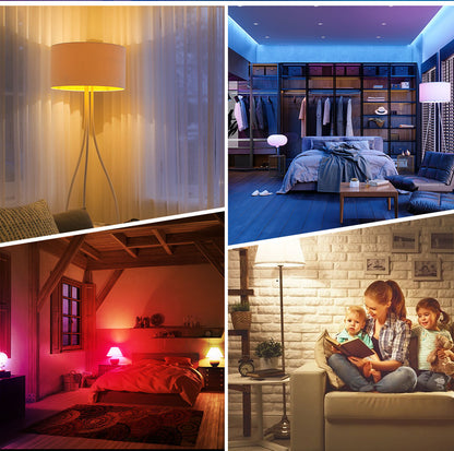 Explosive Wifi Smart Bulb Color Tone Voice Control Bulb