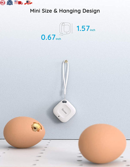 Govee Hygrometer Thermometer, Wireless Thermometer, Mini Bluetooth Humidity