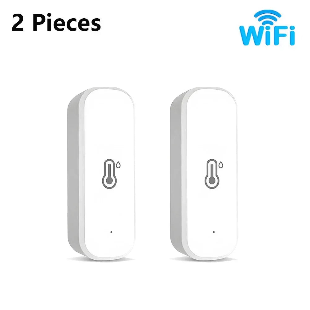 Tuya Smart WIFI Temperature Humidity Sensor APP Remote Monitor for Smart Home Smart Life Works with Alexa Google Assistant
