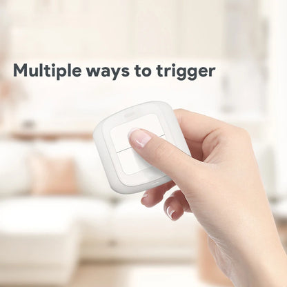 Tuya Wifi Zigbee Smart Scene Wireless Switch Push Button Controller Automation Scenario 2 Gang Smart Home Gadgets Smart Control