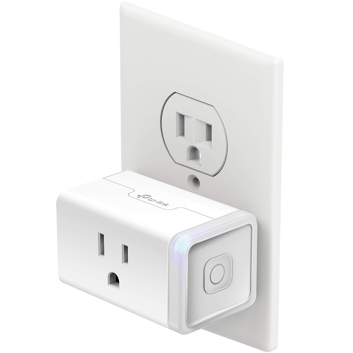 Plug Mini with Energy Monitoring, Smart Home Wi-Fi Outlet Works with Alexa, Google Home & IFTTT, Wi-Fi Simple Setup, No Hub Required (KP115), White