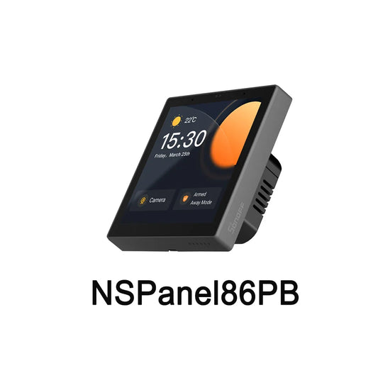 Nspanel Pro 120/86 Smart Home Control Panel Touch Screen Zigbee3.0 Gateway Voice Control via Alexa Google Matter Ewelink