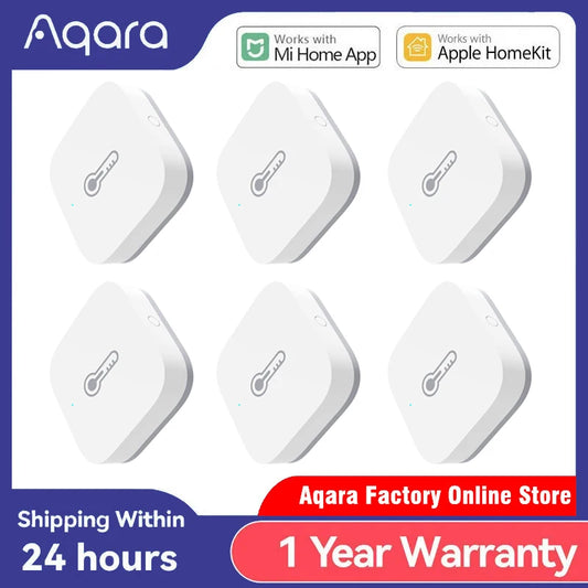 Temperature Humidity Sensor Zigbee Smart Air Pressure Environment Smart Control Smart Home for Xiaomi Mi Home Homekit App