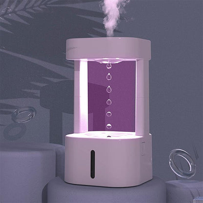 Anti Gravity Humidifier with Optical Illusion Cool Mist Diffuser