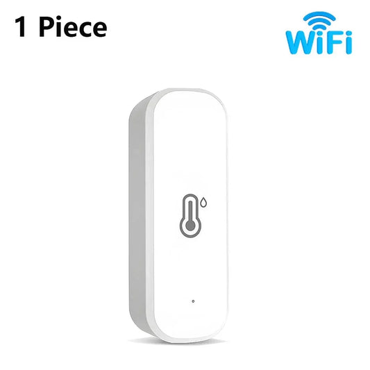 Tuya Smart WIFI Temperature Humidity Sensor APP Remote Monitor for Smart Home Smart Life Works with Alexa Google Assistant