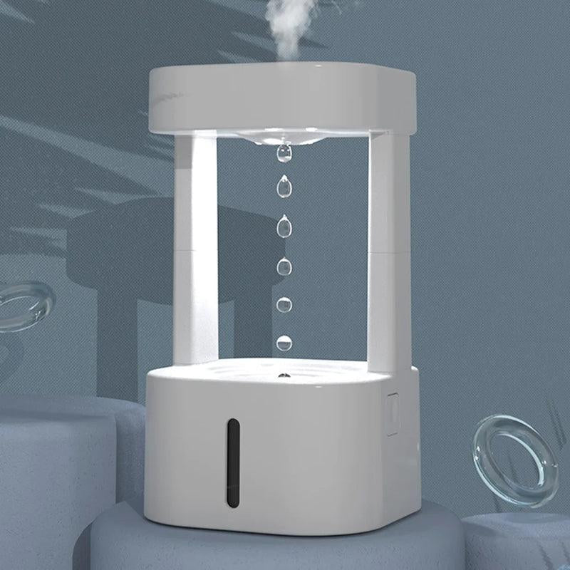 Anti Gravity Humidifier with Optical Illusion Cool Mist Diffuser